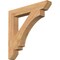 Ekena Millwork Imperial Slat Smooth Bracket, Western Red Cedar, 5 1/2"W x 38"D x 38"H BKT06X38X38IMP06SWR - alternate 1